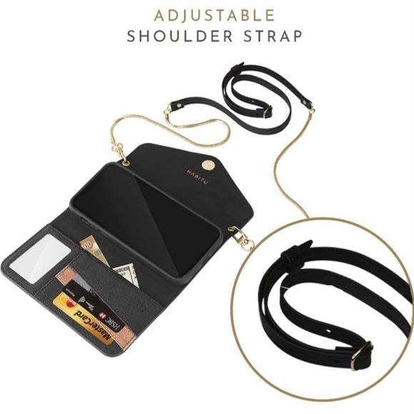 Vegan Wallet Case for iPhone XR/11 - Picture 3 of 12